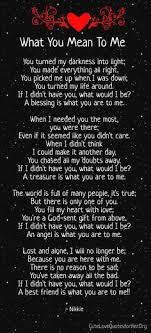 All That You Mean To Me Thank You For Always Loving Me Thank You For All The Time You Waited For Me Romantic Quotes Friendship Quotes Romantic Love Quotes