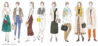 イラストレーターmiya 書籍 自分らしいおしゃれが見つかる 服選びのルール おしゃれ 女性 イラスト イラストレーター