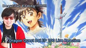Dragon Quest Dai Episode 100 Live Reaction I'M LITERALLY CRYING!!!!!!!! -  YouTube