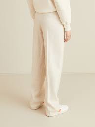 When you see someone so hot, you literally blow a load in your pants. Stella Mccartney Linen Blend Pants Cream Slacks