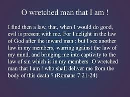 I Find Then A Law That When I Would Do Good Evil Is Present With Me For I Delight In The Law Of God After The Inward Ma Faith Quotes Fun