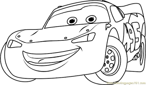 Download lightning coloring page for free on coloringwizards.com. Lightning Mcqueen From Cars 3 Coloring Page For Kids Free Cars 3 Printable Coloring Pages Online For Kids Coloringpages101 Com Coloring Pages For Kids