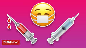 Injection vaccine drawing icon, syringe, angle, text png. Apple Revamps Syringe Emoji For Covid Vaccines Bbc News