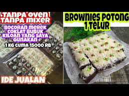 Untuk kukusan bisa dipanaskan terlebih dahulu saat mencampur adonan untuk tutup kukusan diikat dengan serbet agar airnya tidak jatuh ke adonan Resep Brownies Kukus Ekonomis Coklat Pandan Ide Jualan Makanan 1000a