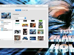 On the left, find a picture or color: How To Change The Desktop Wallpaper Or Screensaver On A Mac Macworld Uk