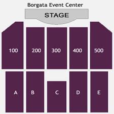 Paradigmatic Borgata Events Center Seating Chart Borgata