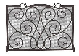 Check out our fireplace tools selection for the very best in unique or custom, handmade pieces from our home & living shops. Uniflame Single Panel Black Ornate Fireplace Screen