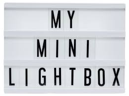 Mini My Cinema Lightbox My Cinema Lightbox Light Box Cinema