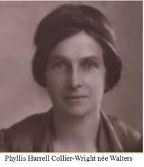 Phyllis Hurrell (Walters) Collier-Wright (1885-1965)