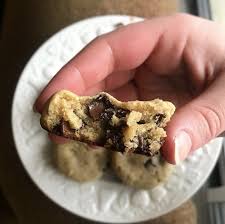 Chewy Keto Chocolate Chip Cookies Mouthwatering Motivation Keto Chocolate Chip Cookies Keto Chocolate Chips Chip Cookies