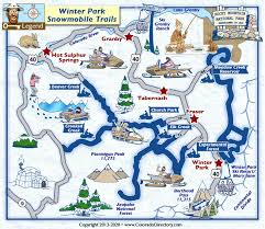 Camp near popular attractions in colorado colorado has a variety of popular attractions and sites to see, including pike's peak, rocky mountain national park and ghost towns as well as opportunities to see professional sports team like the denver. Winter Park Snowmobile Trails Map Colorado Vacation Directory
