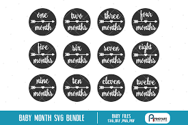 First Year Baby Bundle Sofontsy Baby Svg Svg Files For Cricut Svg