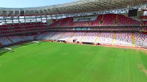 Antalyaspor için hazırlanan ve yüzüncü yıl'da yapımı devam eden yeni stat hakkında bilgiler veren antalyaspor basın sözcüsü i̇nanç kendiroğlu, antalyaspor'un önümüzdeki sezon kesinlikle kendi. Aerial View Of Antalya Stadium Arkivvideomateriale 100 Royaltyfritt 1011465101 Shutterstock