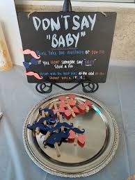  Gender Reveal Baby Shower No Body Knows Don T Say Baby Game Baby Gender Reveal Announcement Baby Shower Gender Reveal Gender Reveal Party Games