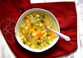 Chunky Vegetable Soup You Can Eat All Week Long Recipe Chunky Vegetable Soup Soup Kosher Recipes
