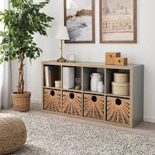 Lustigkurre Korb Naturfarben Wasserhyazinthe Seegras Ikea Deutschland In 2020 Wicker Baskets Storage Kallax Kallax Shelving Unit
