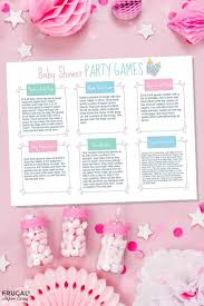 Design boards miscellaneous party decor. 20 Baby Shower Games Printables You Will Actually Enjoy