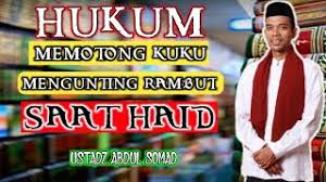 Lalu, bolehkah ia memotong kuku saat haid? Hukum Memotong Kuku Dan Rambut Saat Haid Ustadz Abdul Somad Youtube