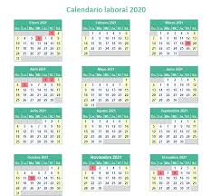 Calendario agosto 2021 con festivos. El Calendario Laboral 2021 En Espana Por Comunidades Sesame Assets