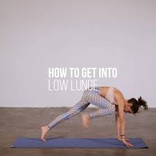 A Common Question From Students Is How To Step Forward Into Low Lunge Without Dragging Your Foot Hint It S All In The Cor Yoga Fitness Yoga Videos Yoga Poses