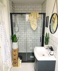 A Bold Revamp Of Our Small Bathroom Melanie Jade Design In 2020 Downstairs Bathroom Stylish Bathroom Small Shower Room