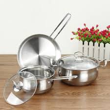 Stainless steel lids for pots. Stainless Steel Cooking Soup Pot Nonstick Frying Pan Saucepan With Glass Lid For Induction Cooker Buy At A Low Prices On Joom E Commerce Platform