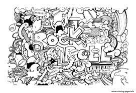 I used cardstock paper to print it and color it as shown in the photos. Adult Doodle Art Doodling 8 Coloring Pages Printable