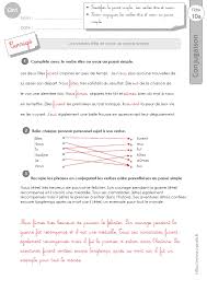 Clique sur un n° dans la grille, le verbe à conjuguer s'affichera en rouge, conjugue ce verbe à la personne demandée. Cm1 Exercices Le Passe Simple Des Verbes Etre Et Avoir