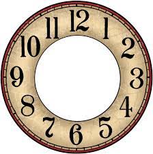 Clock Face Printable Clock Face Clock Stencils
