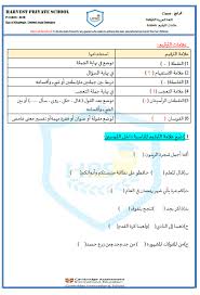 اللغة العربية أوراق عمل علامات الترقيم للصف الرابع مع الإجابات ملفاتي