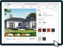 Grundrisse erstellen zeichnen mit va hausdesigner. Haus Konfigurator In 3d Von Bauen Wiewir Jetzt Fertighaus Online Planen