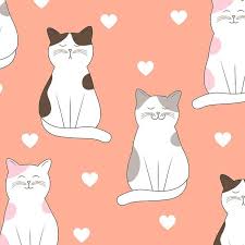 Post a comment for yang gambar kucing comel kartun. Gambar Cute Corak Kucing Dengan Hati Kucing Corak Comel Png Dan Vektor Untuk Muat Turun Percuma Kucing Latar Belakang Lucu Anak Kucing