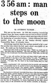 Updated june 22, 2021 9:22 pm. 21 July 1969 Man Walks On The Moon Newspapers The Guardian