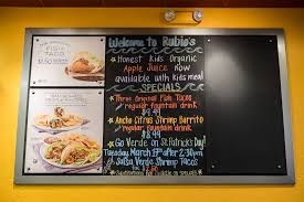 It's like a small and basic nice fast food, very clean. Inside Rubio S Coastal Grill S Branding Refresh In Glendale Eater La