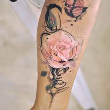 Surprisingly, violet slower is the only tattoo that turns out darker than ever. Pin By Agnes Terbeck On Tattoos Pink Tattoo Pink Rose Tattoos Watercolor Rose Tattoos