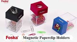 Paperclip Holder Magnetic Roller Dispenser - Plastic Shell ...