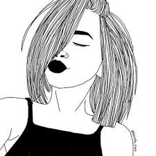 18.671 imágenes gratis de blanco y negro. Imagenes De Dibujos En Blanco Y Negro De Chicas