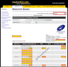 Tahukah anda yang anda boleh mencetak slip penyata mini maybank melalui mesin atm di bank? Bank Statement Bsn Atm