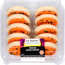 It gives your cookies an impressive look with very little effort. Halloween Frosted Sugar Cookies 10 Ct 13 5 Oz Walmart Com Walmart Com
