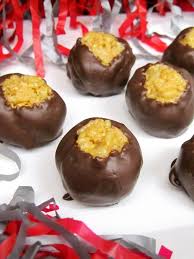 Buckeye Rice Krispies Treats Rice Krispie Treats Krispie Treats Delicious Desserts