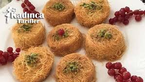 Muffin Kalibinda Tel Kadayif Tatlisi Nasil Yapilir Kadinca Tarifler Yemek Tarifleri Yemek Yemek Sanati