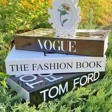 Tom Ford Decorative Books,vogue Books,coffee Table Decor,fake Book Book,tom  Ford Book,openable Book Box,home Decor,storage Box,table Decor