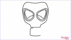 Then start drawing the base of the mask. How To Draw Gas Mask Youtube