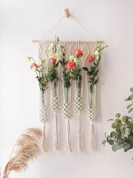 Source quality products made in china. Handmade Cotton Rope Decorative Flower Pots Wall Hanging Planters Basket Macrame Plant Hangers Boho Home Decor Wall Art Planter Holder China Planter Holder And Flower Pots Price Made In China Com