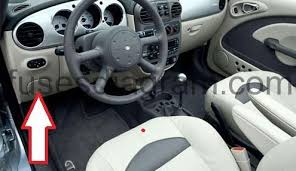 .fuse box diagram 1997 mitsubishi 3000gt mini fuse box map fuse panel layout diagram parts: Fuses And Relay Chrysler Pt Cruiser