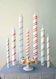 Birthday Cake Table Decoration With Candles Diy Giant Birthday Candles To Elevate Your Latest Celebration Birthday Candles Diy Birthday Candles Party Decorations