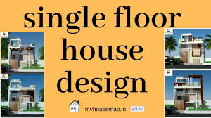 Maybe you would like to learn more about one of these? House Front Elevation Design Single Floor At My House Map