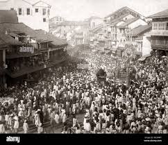 19th century bombay hi-res stock ...