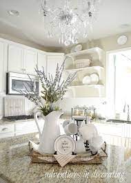 What kind of island is in a farmhouse? Home Decor And Entertaining Pins Farmhouse Decor Living Room Kitchen Island Decor Kitchen Table Decor