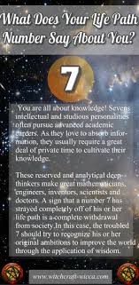 numerology lifepath7 what does your life path number7 say